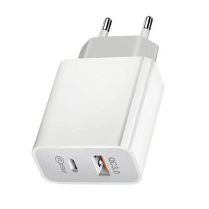 OEM 20W Szybka ładowarka QC 3.0 Typ C USB PD Wall ładuj wtyczki UE US Szybkie adapter ładowania dla iPhone 12 Pro Max USB-C Adaptera Power Adapters Universal ładowarki UK Adapter telefonu