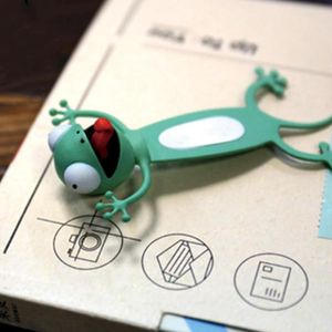 Marcador de cartoon 3D marcador de desenhos animados, marcadores de animais, marcadores de animais engraçados Student School Stationery Children Presente Resina