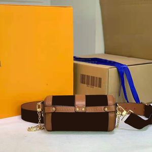 Kadın Çanta Lüks Omuz Çantaları Moda Tasarımcısı Bayan Çantalar Hakiki Deri Yüksek Kaliteli Crossbody Tarih Kodu 57835Ruyi