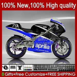 Corpo para Aprilia RS4 RSV125 RSV-125 RS-125 1999 2000 2001 2008 2003 2000 2005 36NO.91 RSV125RR 99-05 RS RS RS Blue Preto 25 R $ 125RR RS125 99 00 01 02 03 04 05 Fairing OEM