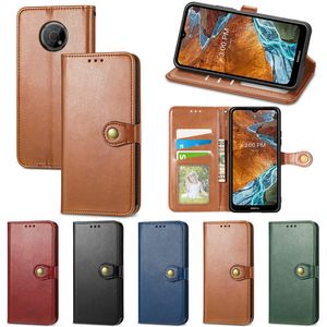 Retro Wallet Leather Cases Photo Frame Card Slots Cases For Nokia G11 G21 X00 G300 G50 C20 XR20 X10 X20 G20 C01 Plus 1.4 5.4 3.4 2.4 1.3 5.3 Google Pixel 6 Pro 6A 5A 4A 5G 5 4 XL