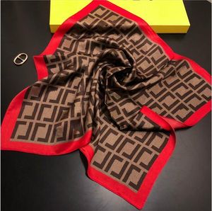 Scarves 2021 Fashion Designer Woman Silk Scarf Letter Headband Brand Small Variable Headscarf Accessories Activity Gift