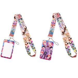 20PCS / Lot J2505 anime skol-id busshållare personal kort med lanyard