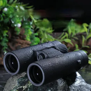 LG-1042 Professional Zoom Roof Binoculars 10X42 High Magnification HD View Long Range BAK4 Micro Optical Telescope for Outdoor Concert Camping Travel