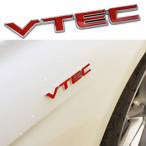 Odznaka Bagażnika samochodowego dla Honda Civic Accord CRV City Vtec VFR800 CB750 CRF250X VTEC Logo Naklejki Naklejki Metalowe akcesoria