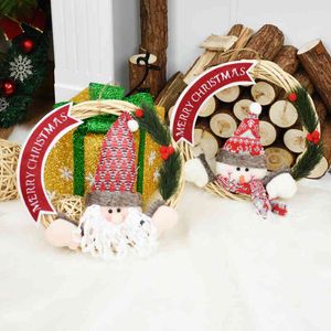 ホームペンダントの新年の装飾ナビダードクリスマスツリーの装飾品ぶら下がりクラフトの装飾サプライヤーキッズギフト