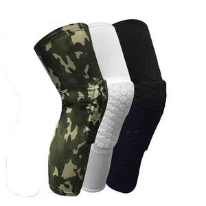 Elbow & Knee Pads 1Pcs Protection Honeycomb Brace Protective Breathable Leg Sleeve For Basketball Football