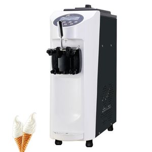 Desktop Soft Ice Cream Machine Kommersiella Glassmakare One Flavours Vending Machine 1000W