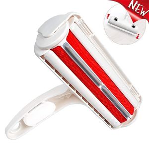 Pet Hair Remover Roller Dog Kot Włosy Czyszczenie Szczotka Usuwanie Pies Kot Włosy z Meble Dywany Odzież Samoosobowa Lint 211215