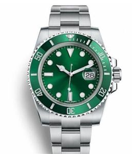 U1 Factory 5A luxury mens watches 116610LN 116610 Automatic Mechanical Sapphire Glass Ceramic Bezel Stainless 40mm Men Watch