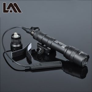 Tactical Surefir M600 M600B Gun Scout Light Lanterna Flashlight Torch for Pictinny Rail Constant/Momentary output