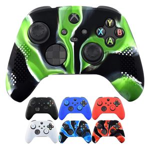 Camouflage Non-slip Gamepad Protective Cover For Xbox series X S Silicone Case Camo Skin Game Accessories FAST SHIP