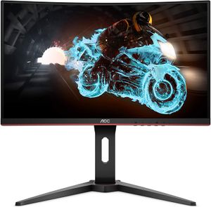 C24G1A 24 "Curved Frameless Gaming Monitor, FPS MOBA 1MS Lage Latentie, de monitor gekozen door e-sporters