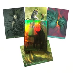 Gatos de fantasia tarot oracles cartão de entretenimento party board jogo e uma variedade de opções jogos individuais