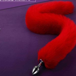 NXY Cockrings Anal sex toys Nine Tail Fox Plug Toys 78cm Super Long Animal Butt Cosplay Fetish Adult Sex For Women SM Anus Expander 1123 1124