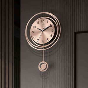 Large Simple Wall Clock Nordic Creative Digital Modern Art Mute Luxury Wall Clock Mechanism Reloj Pared Home Decoration 50 H1230