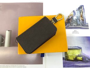 Luxurys Designers Fashion men Key Wallets Buckle Bag Car Keychain Handmade Leather high quality Keychains Man Woman Monograms Purs296L