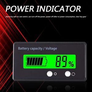 Wholesale video testers resale online - Car Video Lead Acid Lithium Battery Capacity Indicator V V V V Motorcycle Analog Digital Voltmeter Voltage Tester Meter
