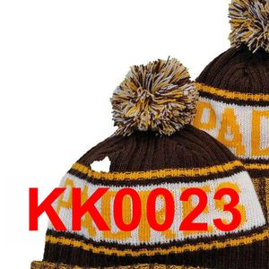 2021 San Diego Baseball Beanie North American Team Side Patch Winter Wool Sport Knit Hat Skull Caps A1