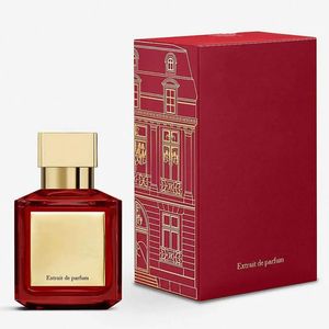 Toppsäljande varaktig färsk doft Maison Red Rouge 540 Extrait de Parfum Neutral Oriental Floral 70 ml EDP Charmig snabbfri leverans