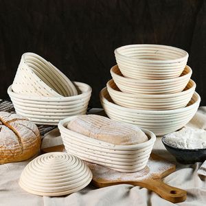 Banneton Bread Basket rattan Proofing mold baking supplies form Wicker bakery kitchen accessories gadget sets tools bakeware