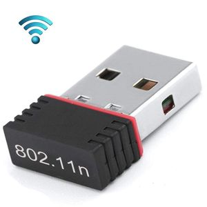 Wholesale ethernet card pc for sale - Group buy Computer Cables Connectors Mini USB Wifi Adapter Mbps Wireless Ethernet Network Card Receiver For Desktop Laptop PC Receiving Transmitt