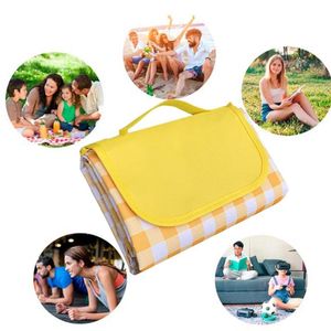 Blankets PVC Foldable Camping Picnic Mat Outdoor Hiking Travel Beach Waterproof Sleeping Tent Pad Moistureproof Plaid Blanket