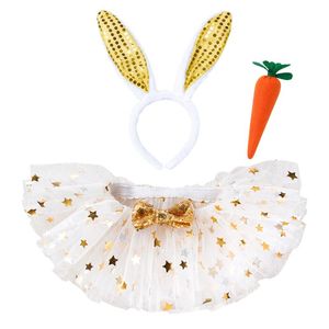 Klädsuppsättningar Babyflickor Tutu Skirt Spädbarn Halloween Dress Up Girl Kjolar Princess Tulle Party Dance