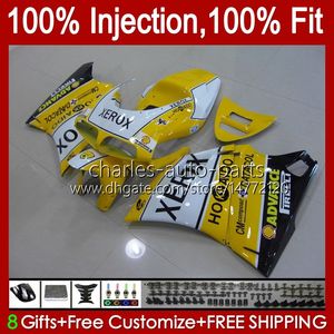 Injection Fairings For DUCATI 748 853 916 996 998 S R 94 95 96 97 98 42No.62 748R 853R 916R 996R 998R 94-02 748S 853S 916S 996S 998S 1999 2000 2001 2002 OEM Body Yellow black
