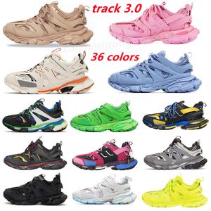 2022 Новый дизайнер Track Test S 3,0 Мужские Туристические Обувь Женщины Оранжевый Синий Розовый Clunky Повседневная Кроссовки Папа Chaussures C34
