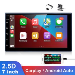 2 Din bilradio Autoradio Apple Carplay Android Auto 7 