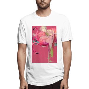 Koszulki męskie Flamingo Classic Koszulki z krótkim rękawem Koszulki bawełniane T-shirt Sports Gym Workout Crew Neck Tshirt Topy