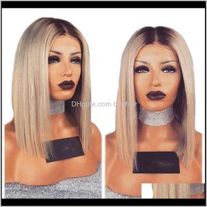 Synthetic Productshd Transparent Wigs X6 Front Human Hair Lemoda Remy X4 Closure Wig Brazilian Inch Straight Lace Frontal Drop Deliver
