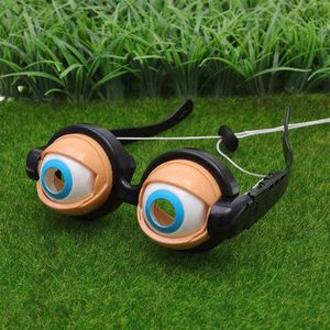 3PC Crazy Eyes Glasses Toy Kids Party Favorit Roliga Pranks Glasögon Till Julfödelsedag Present Entertainment Game Novelty Leksaker Y220308