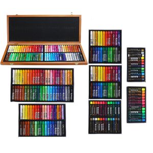 Pastell graffiti mjuk pastellmålning verktyg ritning pennor mjukkriton set skola brevpapper konst levererar-48pcs