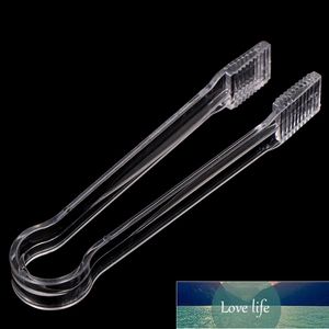 1PCS Plastic Transparent Ice Tongs 16cm Food Salad Buffet Sweet Bread Cake Clip Wedding Bar Party Favor Factory price expert design Quality Latest Style Original