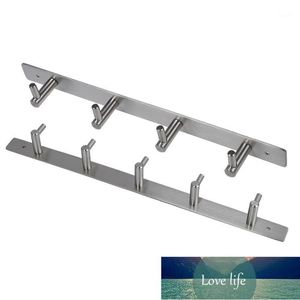 Hooks & Rails 2 Pcs Coat Robe Hat Clothes Wall Hanger Rack Holder Stainless, 5 4 Hooks1 Factory price expert design Quality Latest Style Original Status