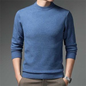 Personalized men sweater regular long sleeve round neck customize advertising A791 kids yellow blue green 211221
