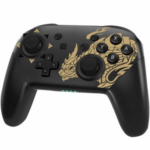 LIMITED Edition Monster Hunter Pro Bluetooth Wireless Gamepads Joystick Controlers Gamepad dla Nintend Switch Game Console