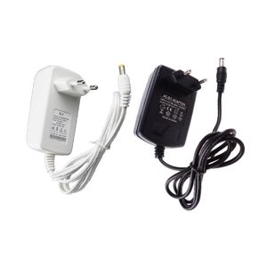 Zasilacz adapter czarny biały przewód UE US UK AU AC110 V do przełącznika DC12V Przekładnik do Light Light HQ LED