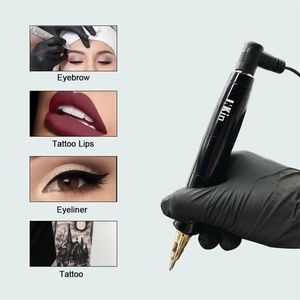 EZ INKin Nano 2-in-1 Rotary Tattoo Permanent MakeUp Machine Pen TATTOO Micropigment 3.0MM 2.0MM Stroke Cartridge 211228