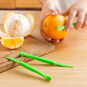 15cm Długa sekcja Orange lub Citrus Peeler Owoce Zetrów Kompaktowe i praktyczne narzędzie kuchenne