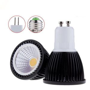 2021 DIMMALE LED COB BOULB 6W 9W 12W 높은 밝은 램프 GU10 E27 AC85-265V MR16 12V LED 쿨 흰색 스포트라이트 다운 라이트