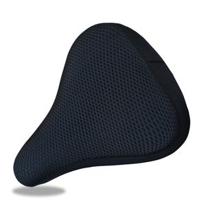 Campa de assento de bicicleta macia de sela 3D Casto de siliconet Cushion Cing Sor Biciclo Ke Acessórios Breatibilidade