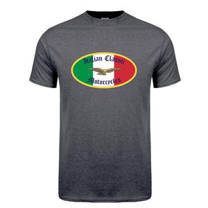 Homens camisetas motocicletas clássicas italianas moto guzzi t camisa homens tops verão cor sólida manga curta t-shirt homem algodão homem tshirt harajuku