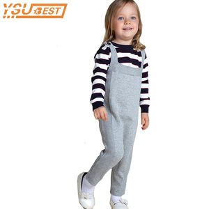 Baby Girls Boys Pants Overalls For 1-5Yrs Kids Infant Knit Clothing Autumn Winter Neutral Children Clothes Trousers 210429