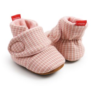 Gdsdym baby booties eerste wandelaars warme baby pasgeboren crib sok schoenen Prewalkers winter schoenen indoor slippers