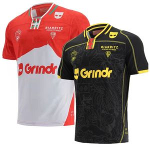 Neuester Stil 2022 Biarritz Home Away T-Shirt in bester Qualität, große Größe 5xl, individueller Name und Nummer