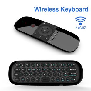 Fly Air Mouse Пульт Дистанционные контроллеры Умный Главная Телевизор W1 Беспроводная клавиатура Bluetooth IR для Android Box / PC / TV