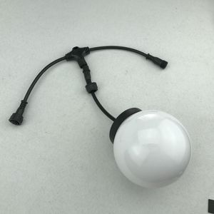 Wholesale types led connectors for sale - Group buy 120mm UCS2903 Addressable Globe Type Pixel Light DC24V Input W SMD RGB Inside black Base with T Connector LED Modules